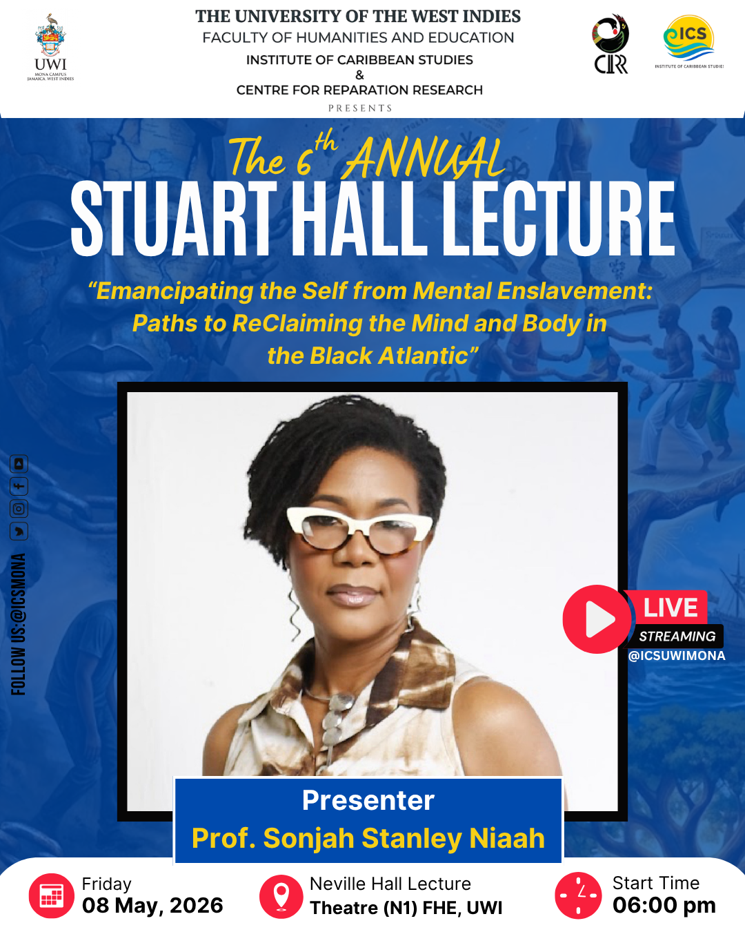 INVITE: 6th Annual Stuart Hall Lecture