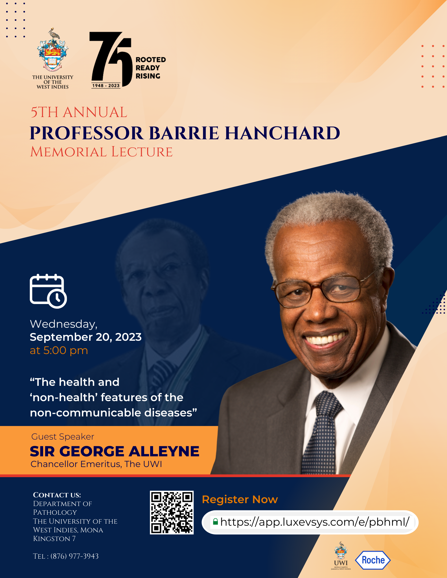 Prof Barrie Hanchard Memorial Lecture