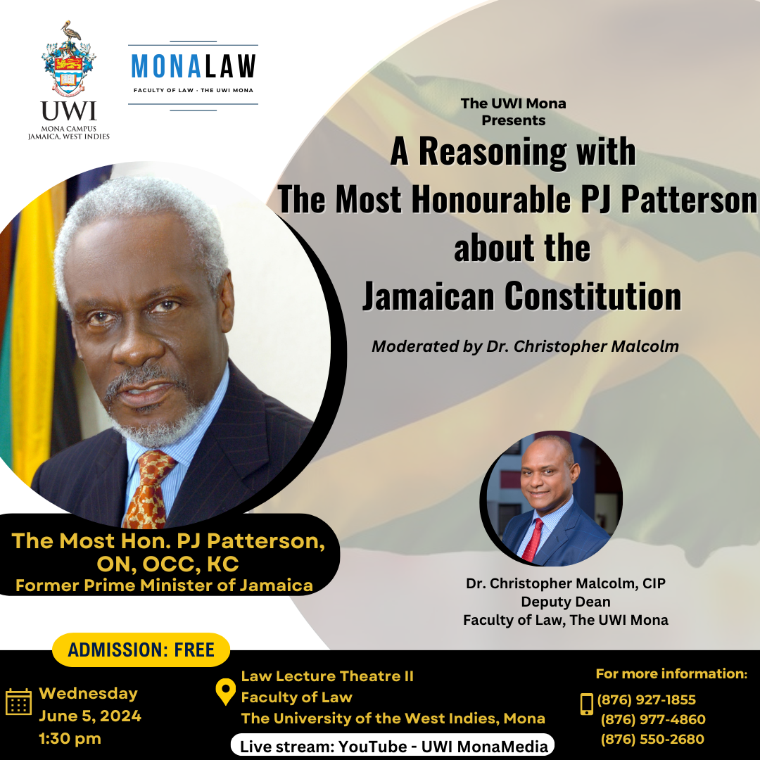 A Reasoning with the Most Honourable PJ Patterson About the Jamaican Constitution