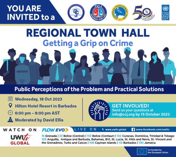 Invitation to Regional Town Hall: Getting a Grip on Crime