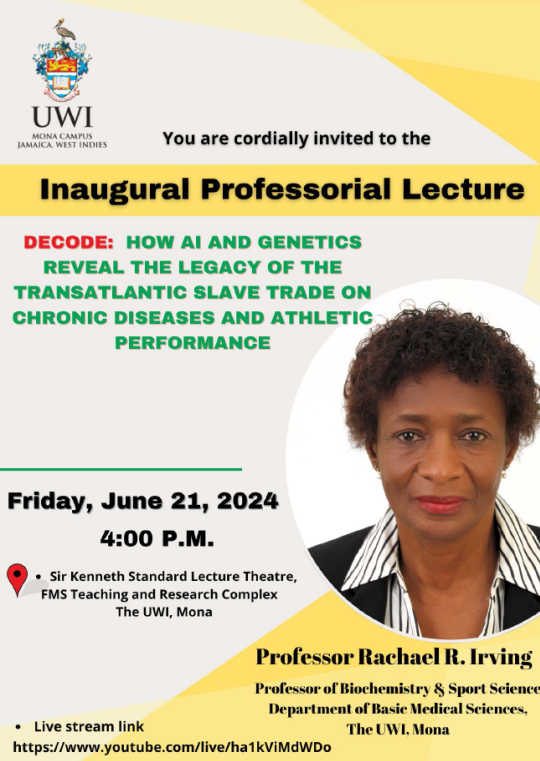 Inaugural Professorial Lecture by Professor Rachael R. Irving