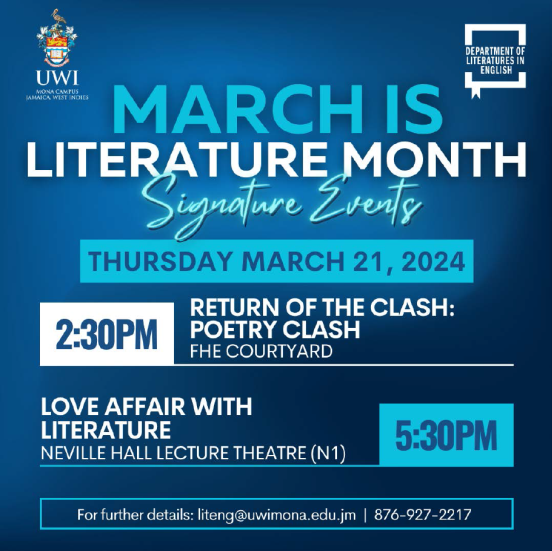 March is Literature Month