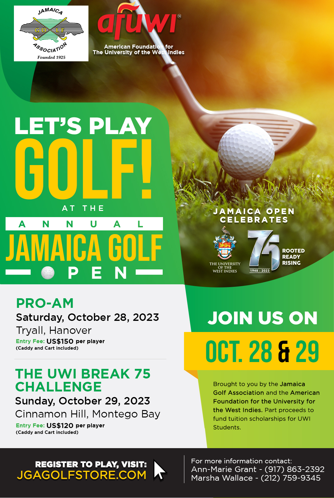 Let's Play Golf at the Annual Jamaica Golf Open