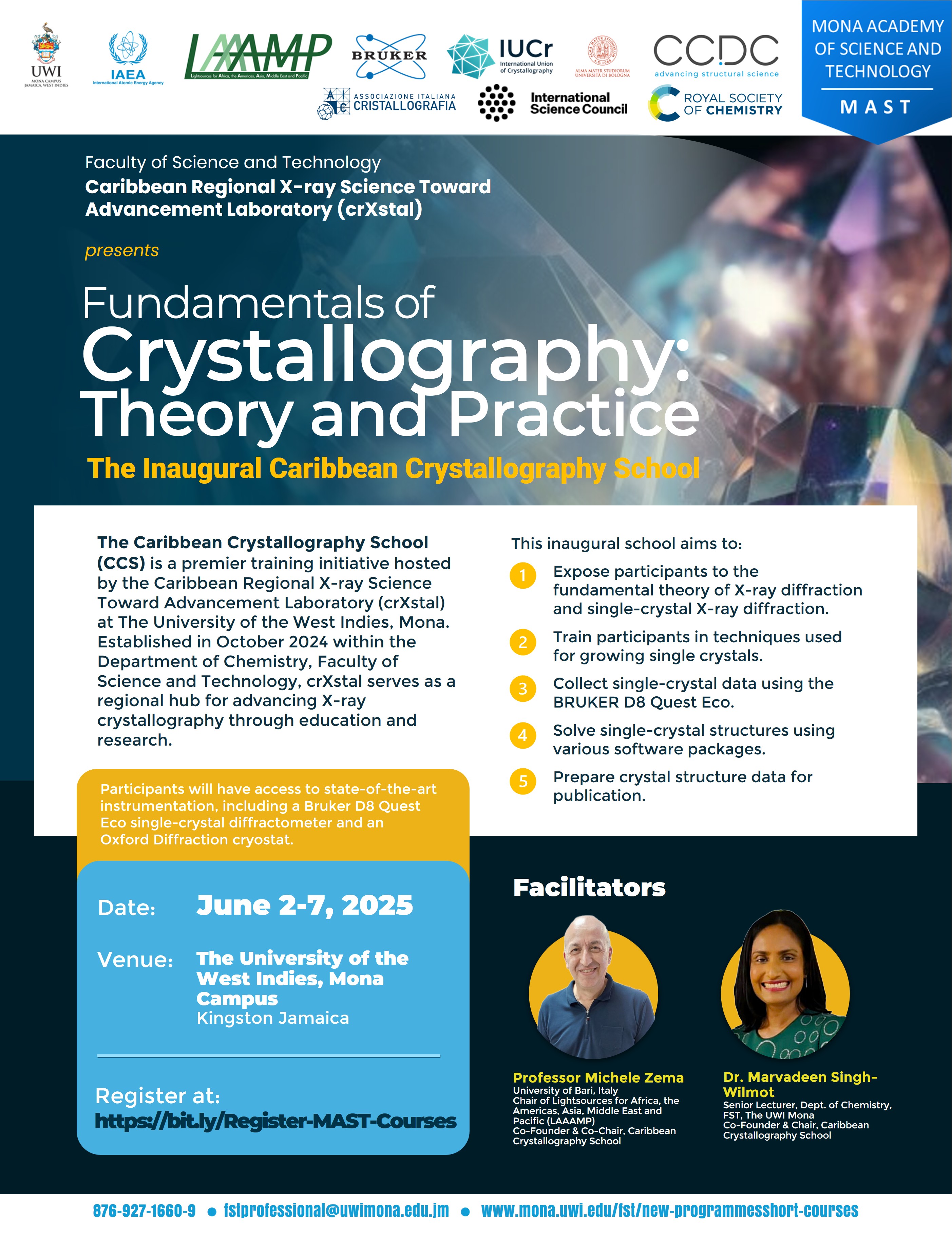 Caribbean Crystallography School