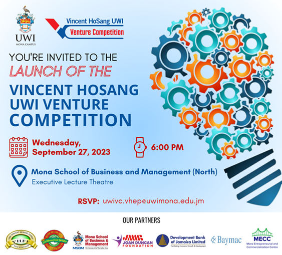 The Launch of the Vincent HoSang UWI Venture Competition