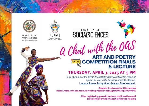 A Chat with the OAS: Art and Poetry Competition Finals & Lecture 