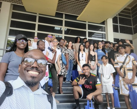 School of the Nations, Guyana visits The UWI Mona